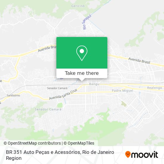 BR 351 Auto Peças e Acessórios map