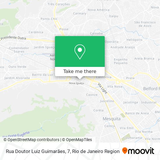 Rua Doutor Luiz Guimarães, 7 map