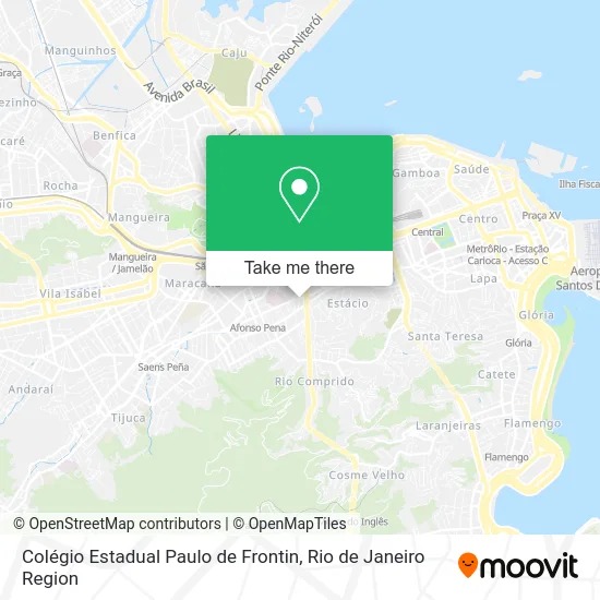 Colégio Estadual Paulo de Frontin map