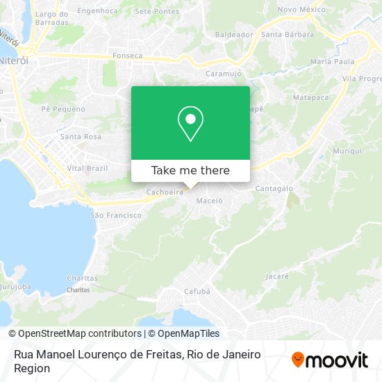 Rua Manoel Lourenço de Freitas map