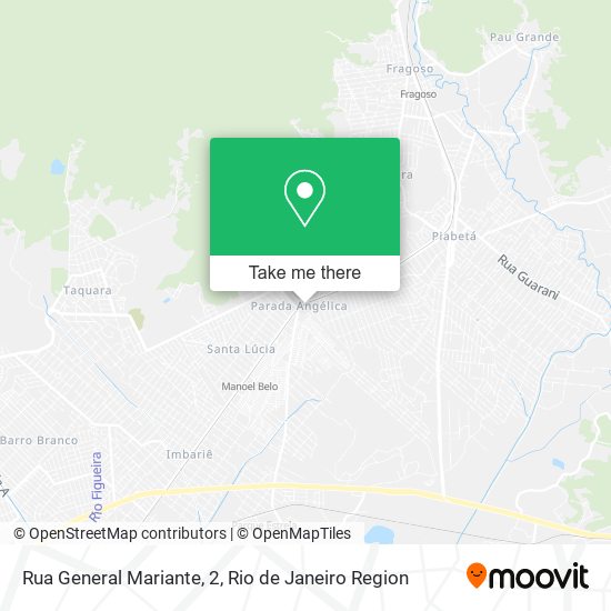 Rua General Mariante, 2 map