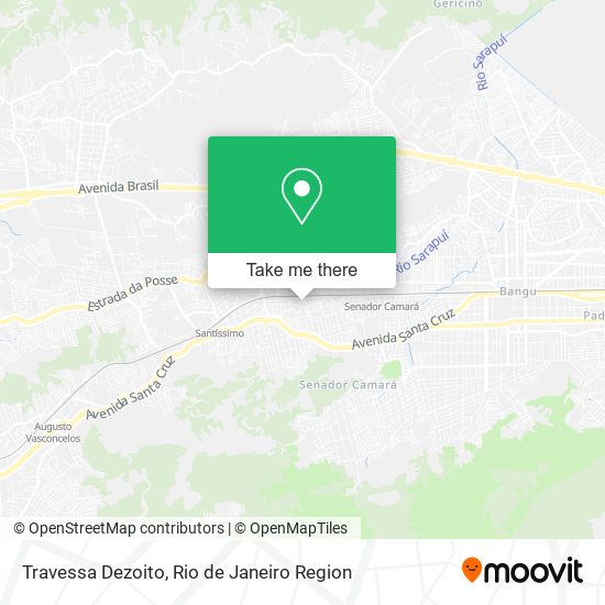 Travessa Dezoito map
