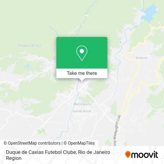 Duque de Caxias Futebol Clube map