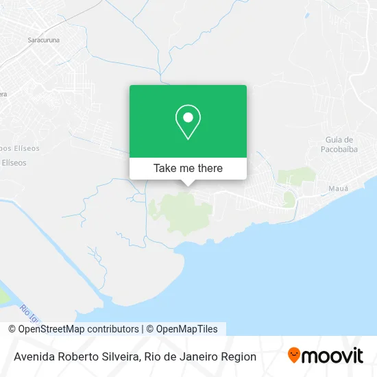 Avenida Roberto Silveira map