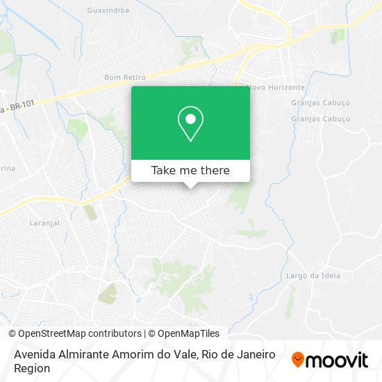 Avenida Almirante Amorim do Vale map