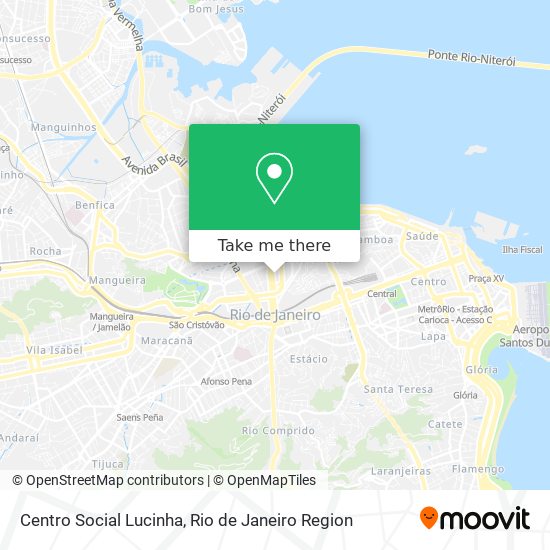 Mapa Centro Social Lucinha