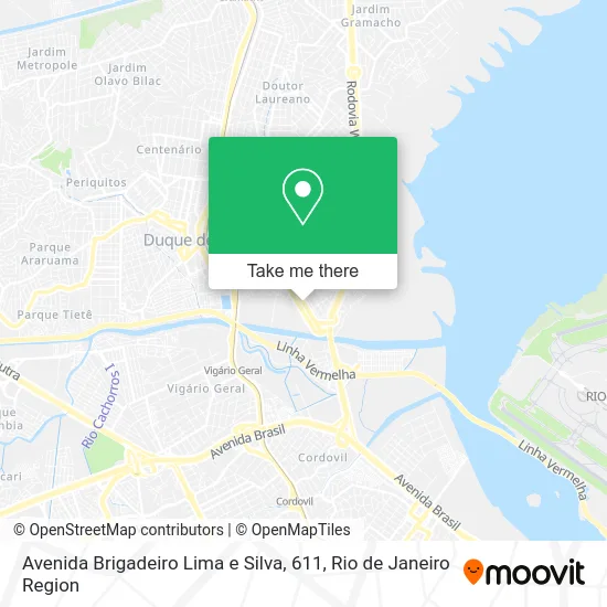Avenida Brigadeiro Lima e Silva, 611 map