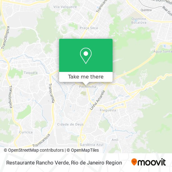 Restaurante Rancho Verde map
