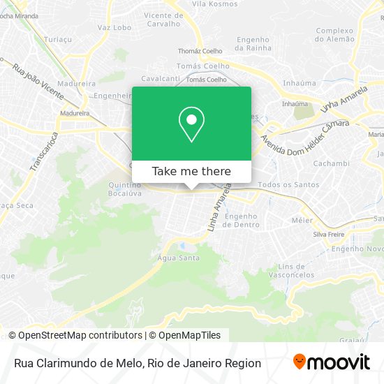 Rua Clarimundo de Melo map