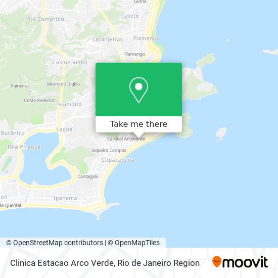 Clinica Estacao Arco Verde map