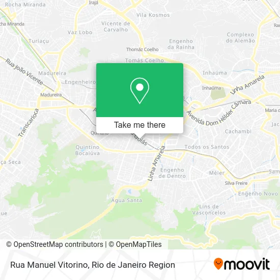 Rua Manuel Vitorino map