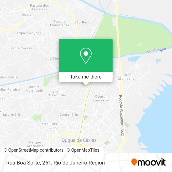 Rua Boa Sorte, 261 map