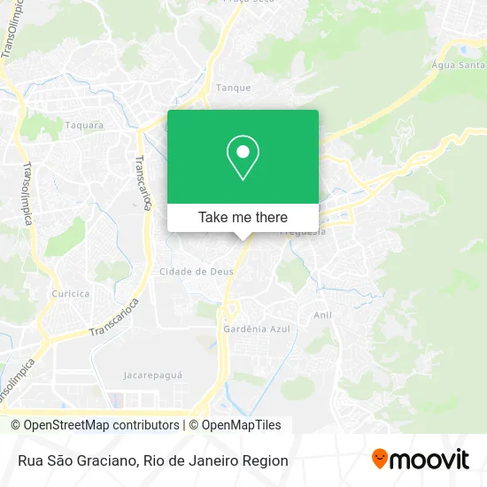 Rua São Graciano map