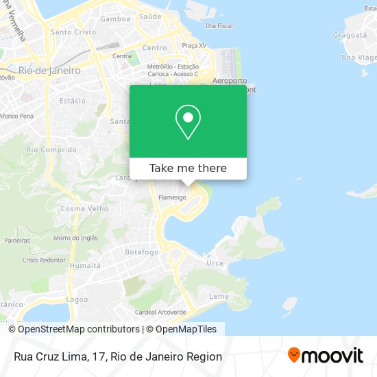 Rua Cruz Lima, 17 map