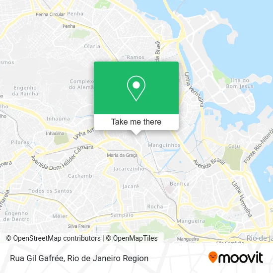 Rua Gil Gafrée map