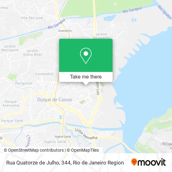 Rua Quatorze de Julho, 344 map