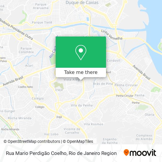 Rua Mario Perdigão Coelho map