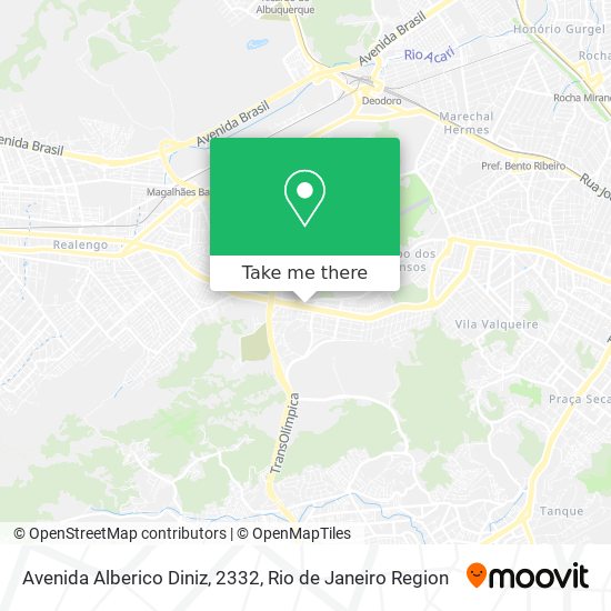 Avenida Alberico Diniz, 2332 map