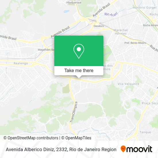 Avenida Alberico Diniz, 2332 map