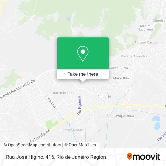 Rua José Higino, 416 map
