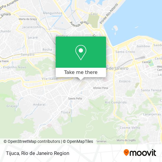 Tijuca map