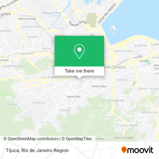 Tijuca map