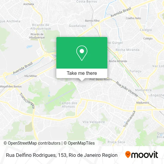 Rua Delfino Rodrigues, 153 map