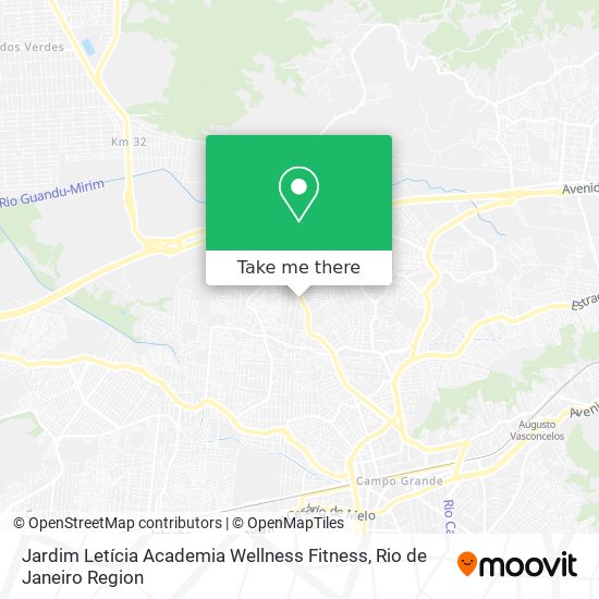 Jardim Letícia Academia Wellness Fitness map
