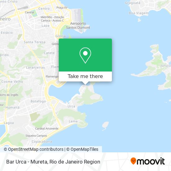 Bar Urca - Mureta map