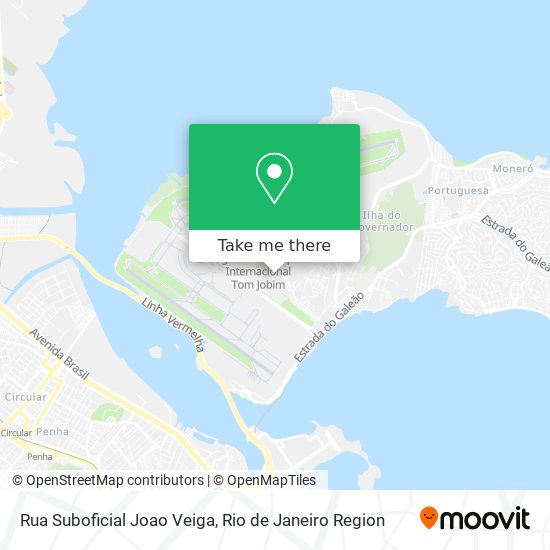 Mapa Rua Suboficial Joao Veiga