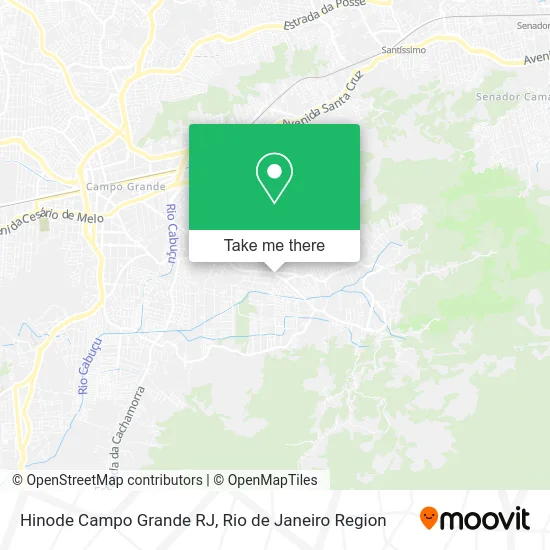 Hinode Campo Grande RJ map