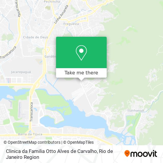 Clinica da Familia Otto Alves de Carvalho map