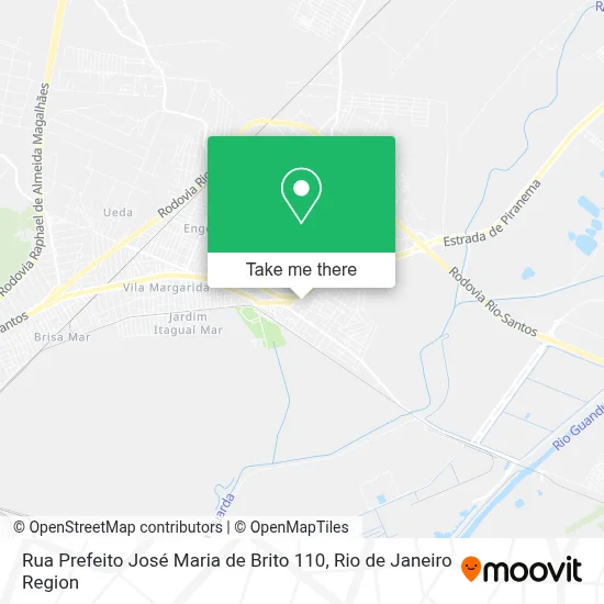 Rua Prefeito José Maria de Brito 110 map