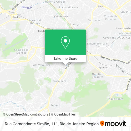 Rua Comandante Simião, 111 map