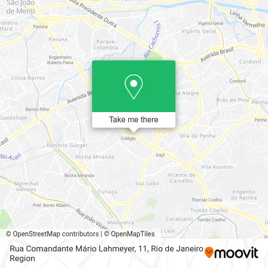 Rua Comandante Mário Lahmeyer, 11 map