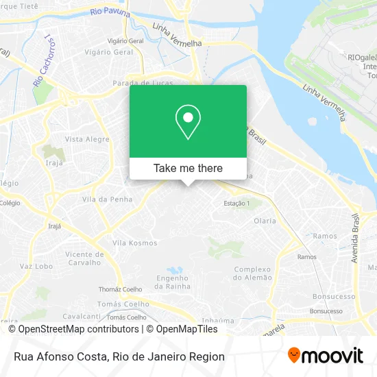Rua Afonso Costa map