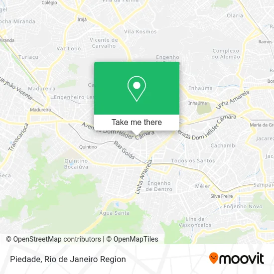Piedade map