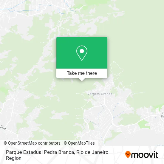 Parque Estadual Pedra Branca map