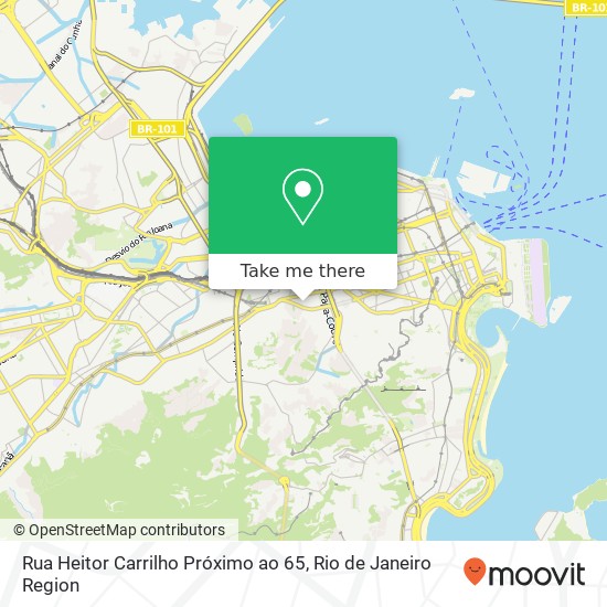 Rua Heitor Carrilho Próximo ao 65 map