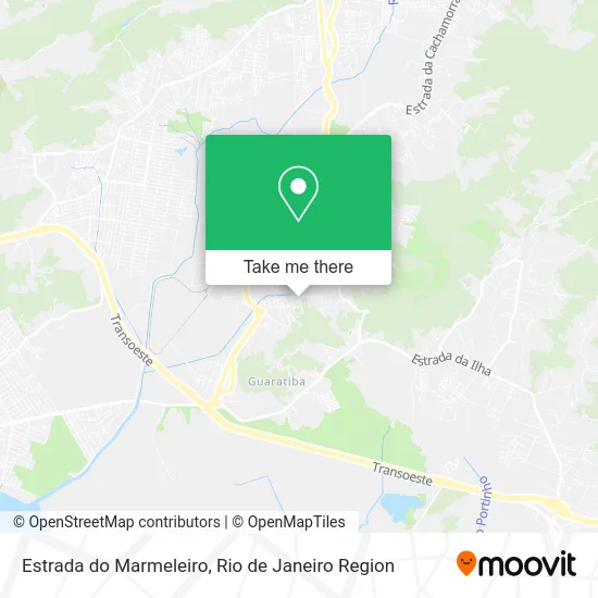 Estrada do Marmeleiro map