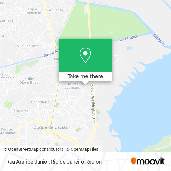 Rua Araripe Junior map