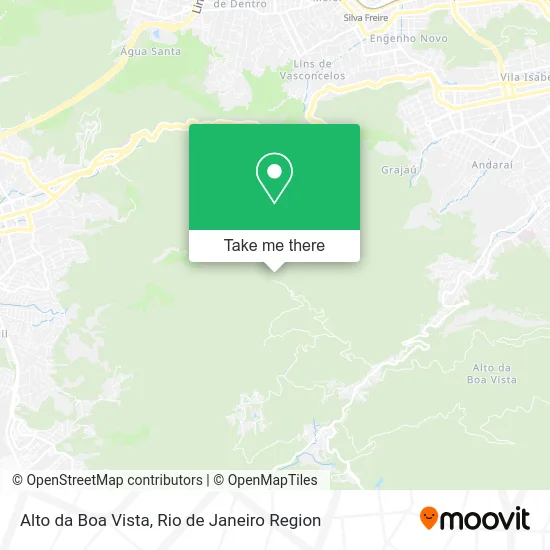 Alto da Boa Vista map