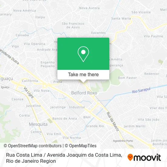 Rua Costa Lima / Avenida Joaquim da Costa Lima map
