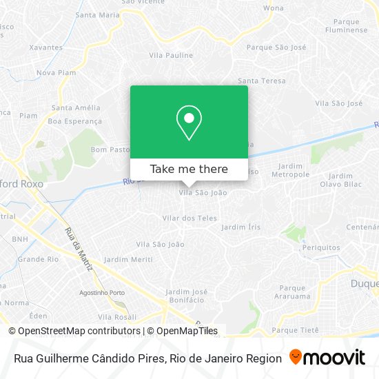 Rua Guilherme Cândido Pires map