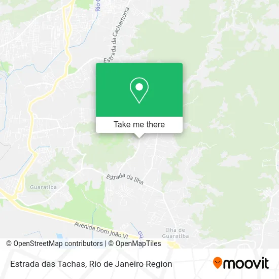 Estrada das Tachas map