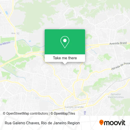 Rua Galeno Chaves map