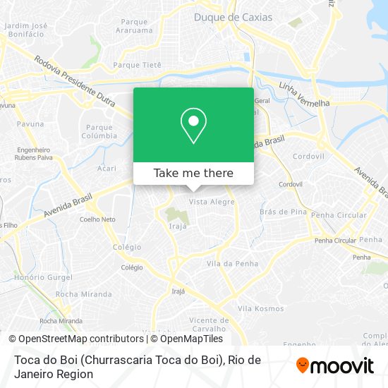 Mapa Toca do Boi