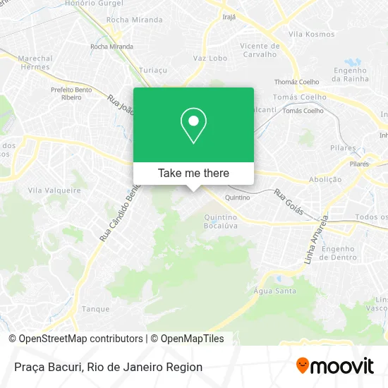Praça Bacuri map