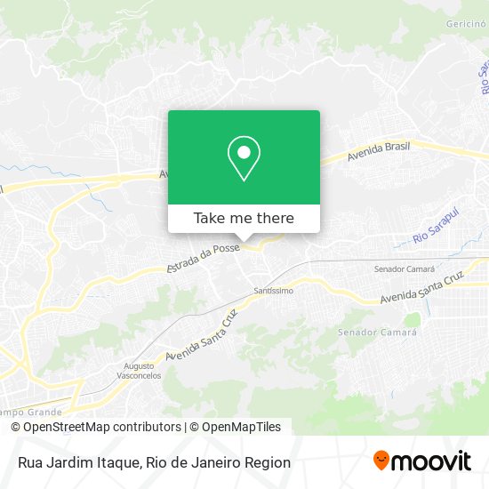 Rua Jardim Itaque map