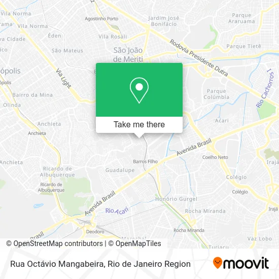 Rua Octávio Mangabeira map